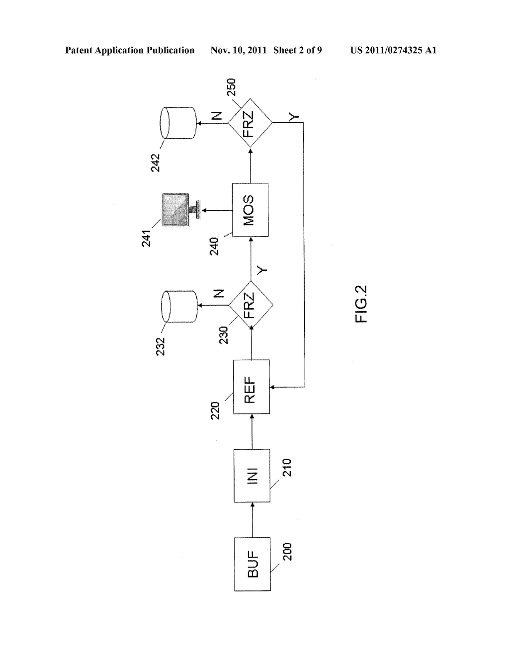 METHOD AND SYSTEM FOR PROCESSING IMAGES ACQUIRED IN REAL TIME THROUGH A     MEDICAL DEVICE - diagram, schematic, and image 03