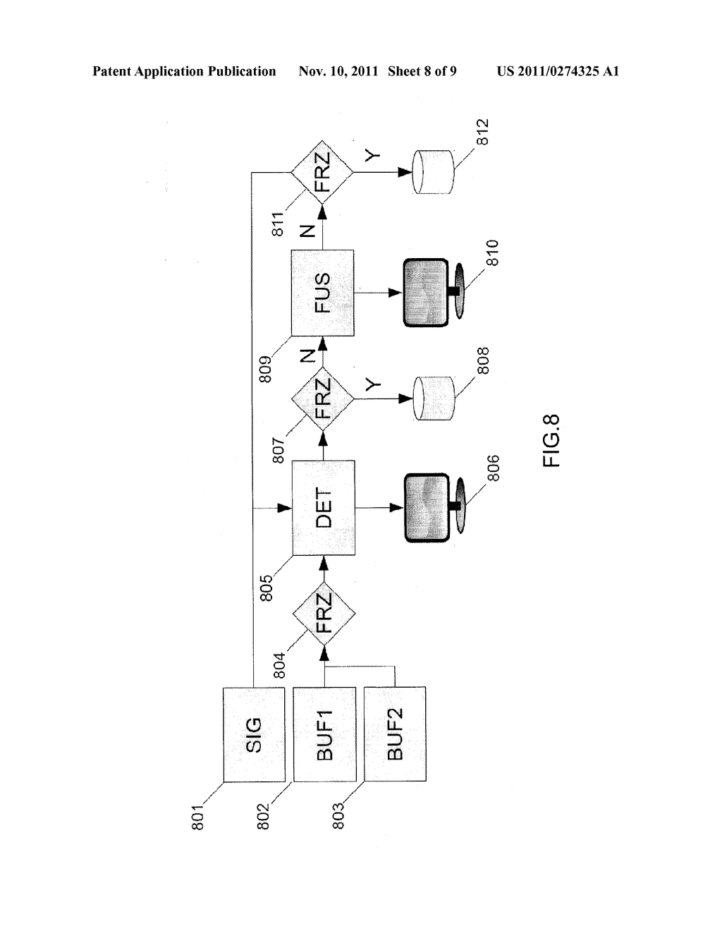 METHOD AND SYSTEM FOR PROCESSING IMAGES ACQUIRED IN REAL TIME THROUGH A     MEDICAL DEVICE - diagram, schematic, and image 09