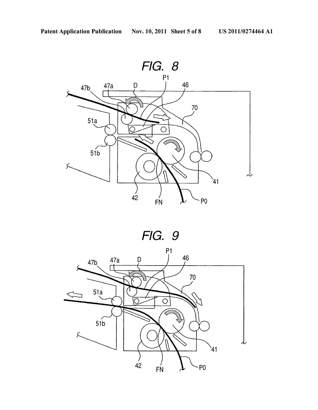 Image Forming Apparatus With Integral Unit of Fixing Unit and Reverse     Rollers in Main Body - diagram, schematic, and image 06