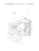 METHOD FOR MOVING A REEL OF PACKAGING MATERIAL FROM A STORAGE STATION TO A     SUPPLY STATION OF A PACKAGING UNIT FOR PRODUCING SEALED PACKAGES OF FOOD     PRODUCT, AND CLAMPING UNIT FOR CLAMPING SUCH REEL diagram and image