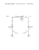 APPARATUS AND METHOD FOR LIFTING AND MOVING MERCHANDISE GONDOLAS diagram and image