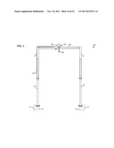 APPARATUS AND METHOD FOR LIFTING AND MOVING MERCHANDISE GONDOLAS diagram and image