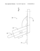 AUXILIARY DEVICE, ARRANGEMENT AND METHOD IN CARGO HANDLING diagram and image