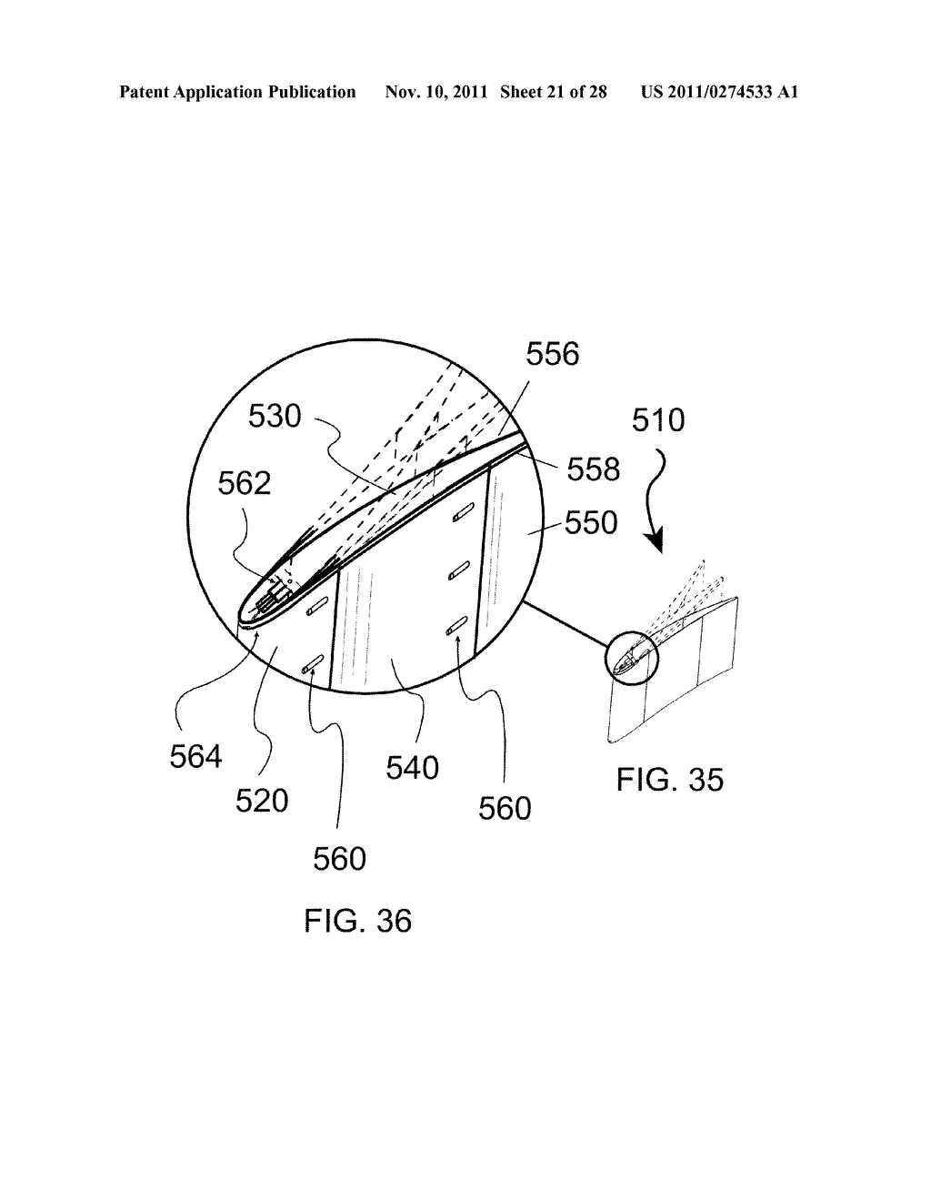 FLUID TURBINE WITH MOVEABLE FLUID CONTROL MEMBER - diagram, schematic, and image 22