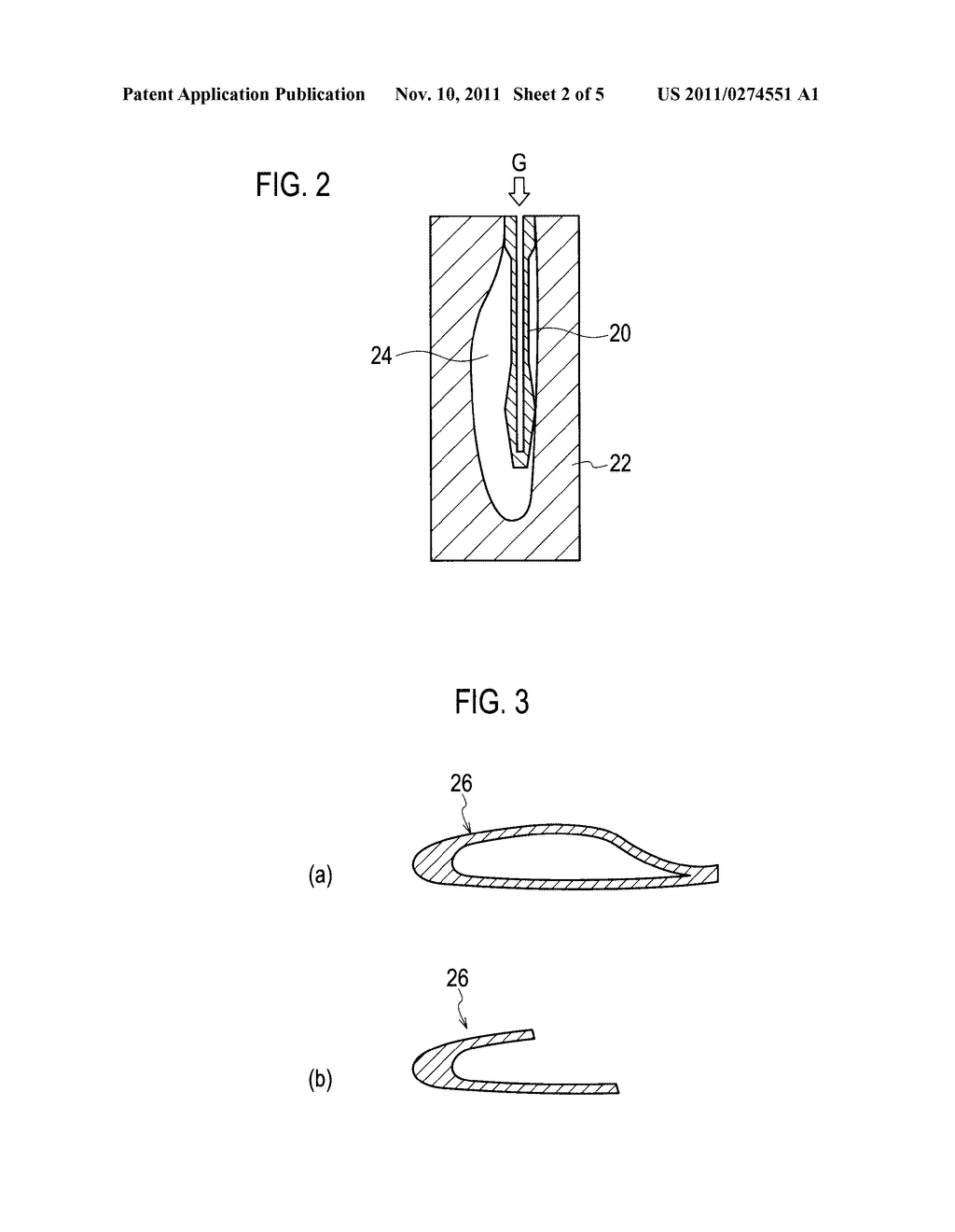 PRODUCTION METHOD OF LEADING EDGE REINFORCEMENT OF FAN BLADE - diagram, schematic, and image 03