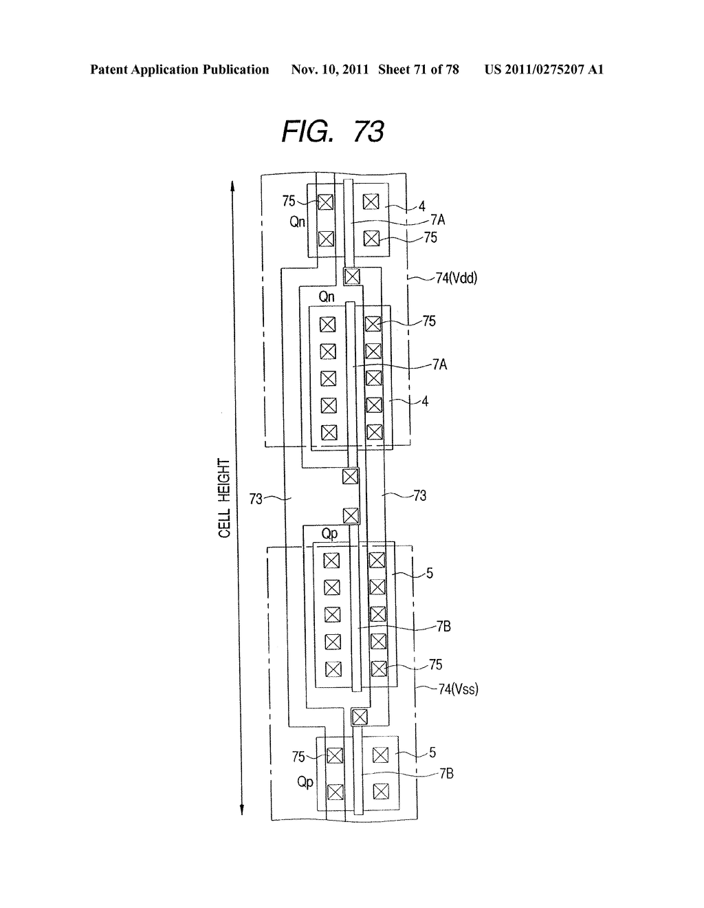 SEMICONDUCTOR MEMORY DEVICE AND A METHOD OF MANUFACTURING THE SAME - diagram, schematic, and image 72