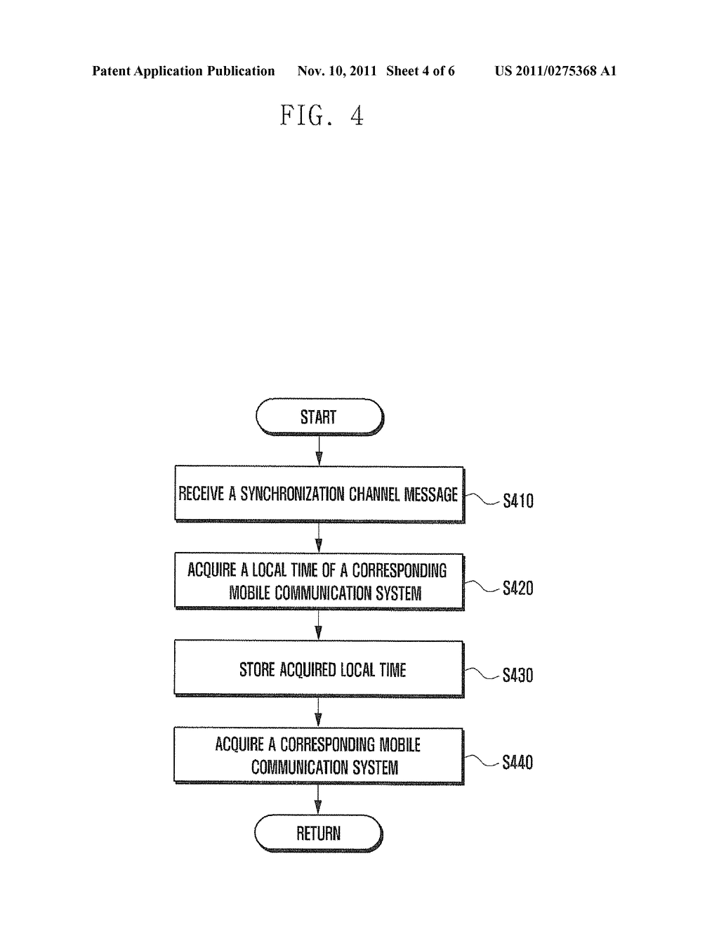 DATA-COMMUNICATION SYSTEM SCANNING METHOD AND APPARATUS OF A DUAL MODE     MOBILE DEVICE - diagram, schematic, and image 05