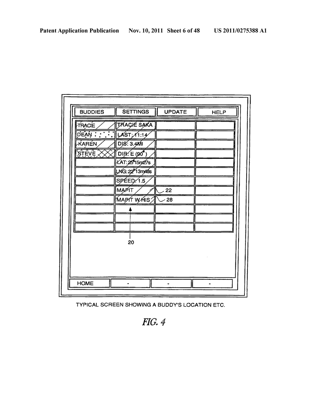 METHODS AND APPARATUSES FOR GEOSPATIAL-BASED SHARING OF INFORMATION BY     MULTIPLE DEVICES - diagram, schematic, and image 07