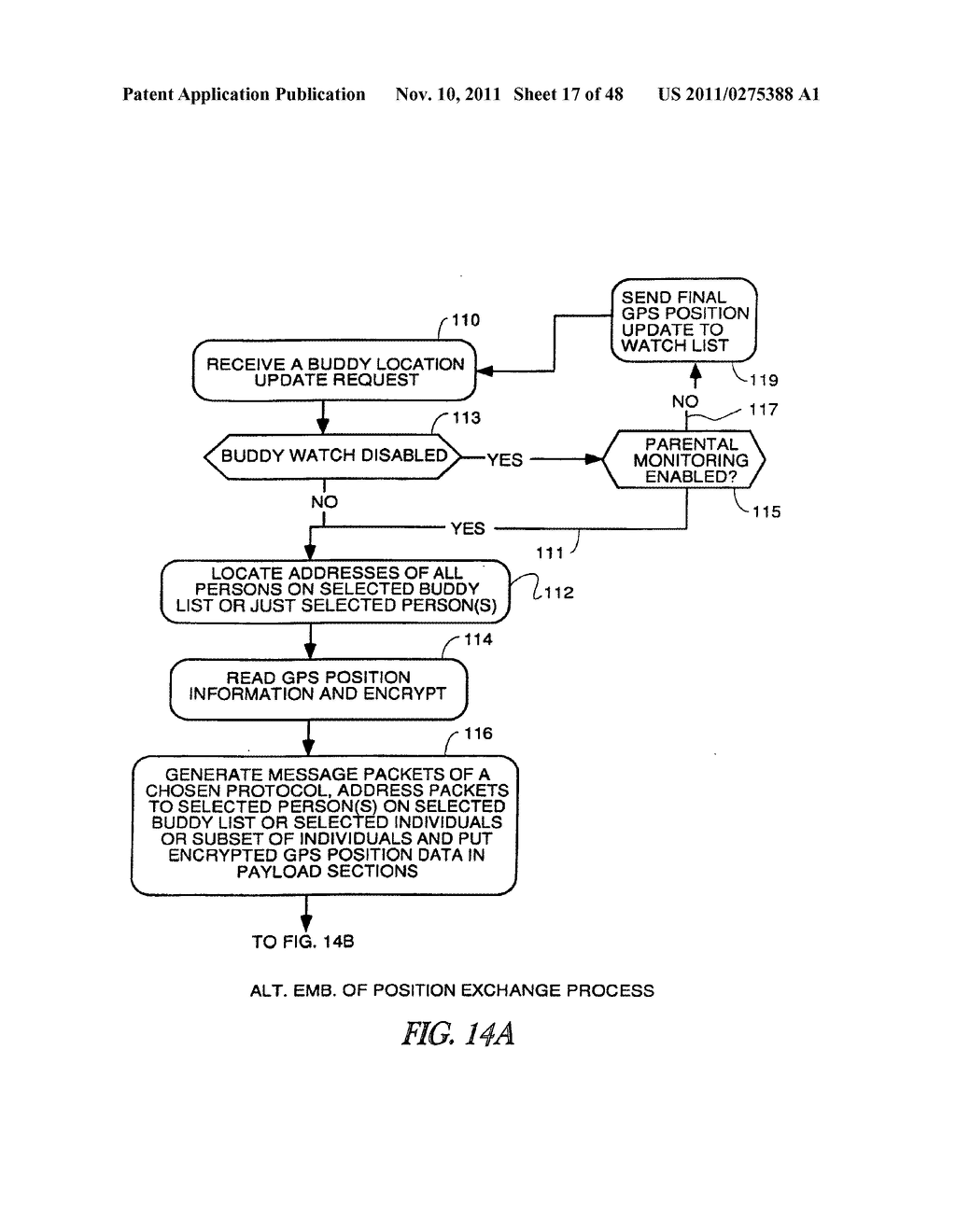 METHODS AND APPARATUSES FOR GEOSPATIAL-BASED SHARING OF INFORMATION BY     MULTIPLE DEVICES - diagram, schematic, and image 18