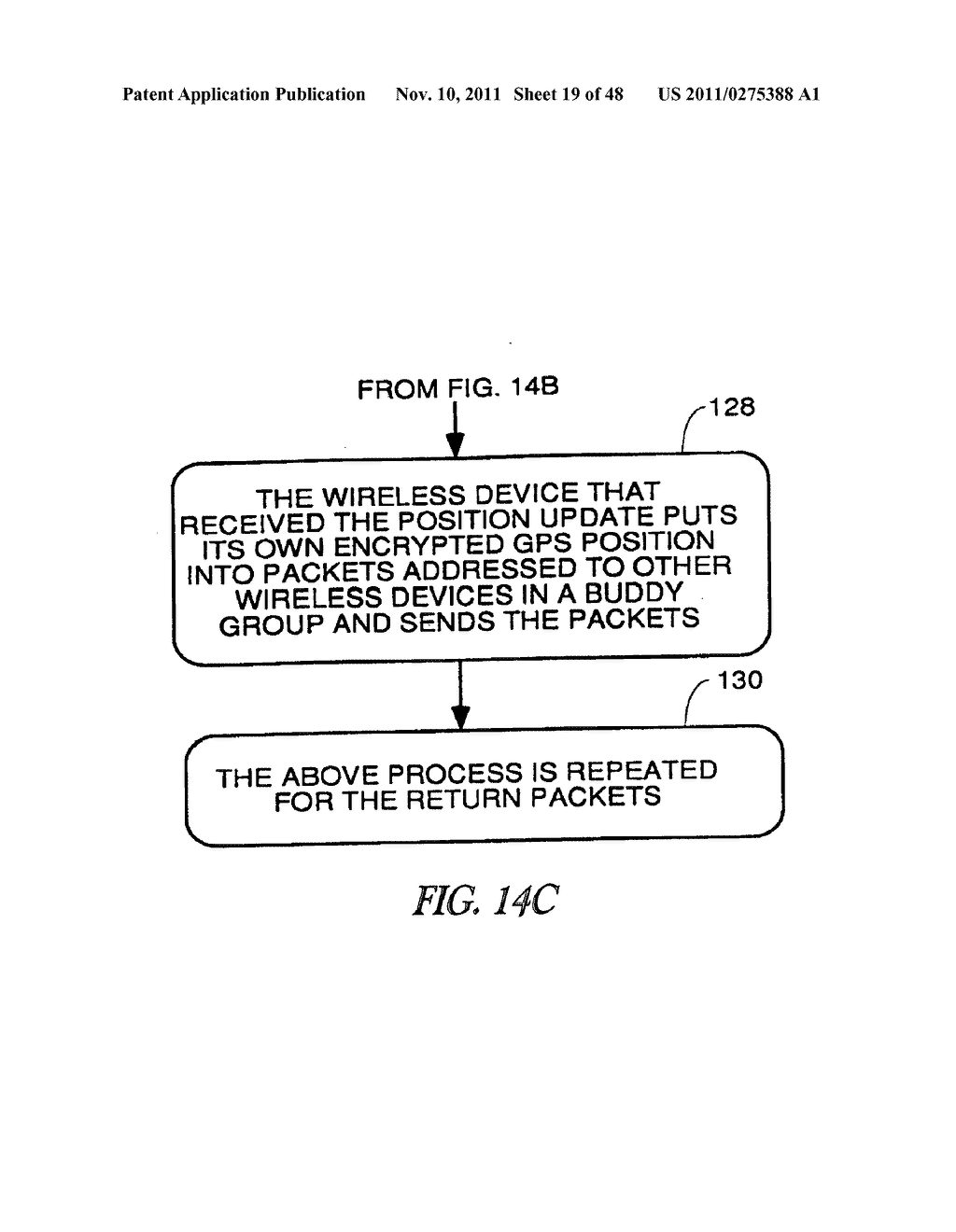 METHODS AND APPARATUSES FOR GEOSPATIAL-BASED SHARING OF INFORMATION BY     MULTIPLE DEVICES - diagram, schematic, and image 20