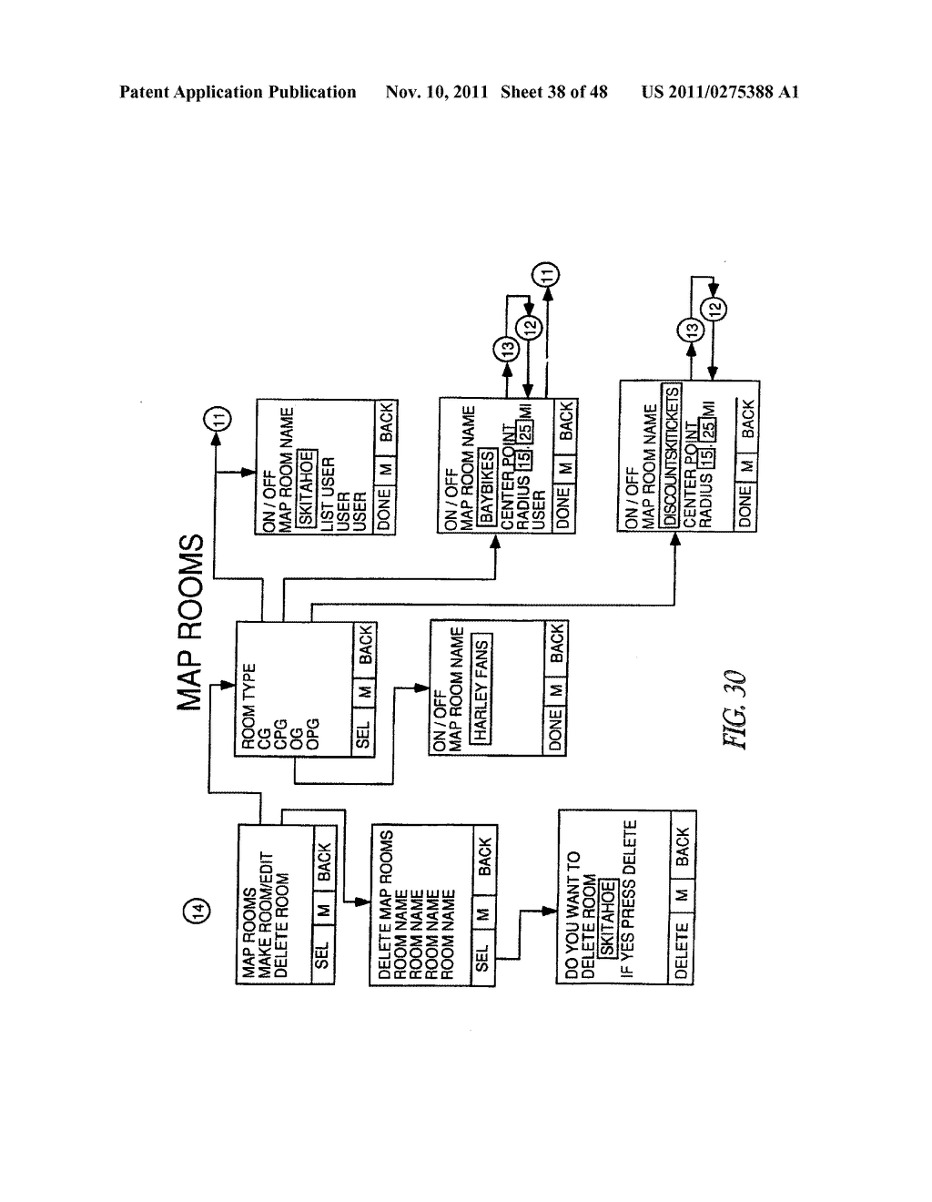 METHODS AND APPARATUSES FOR GEOSPATIAL-BASED SHARING OF INFORMATION BY     MULTIPLE DEVICES - diagram, schematic, and image 39