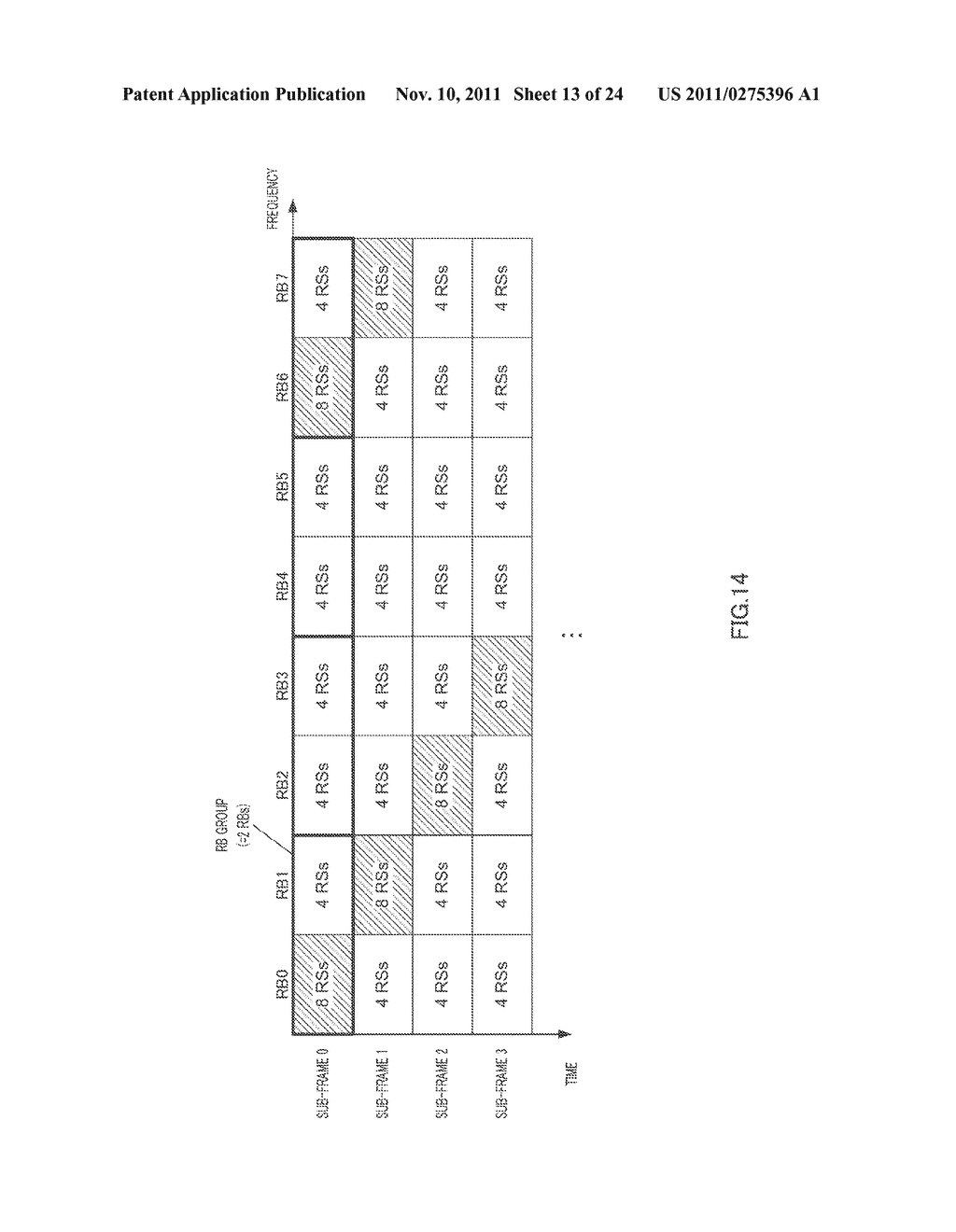 REFERENCE SIGNAL ARRANGEMENT METHOD AND WIRELESS COMMUNICATION BASE     STATION APPARATUS - diagram, schematic, and image 14