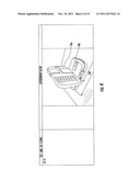 MOBILE WIRELESS COMMUNICATIONS DEVICE WITH AN INTEGRATED BATTERY/ANTENNA     AND RELATED METHODS diagram and image