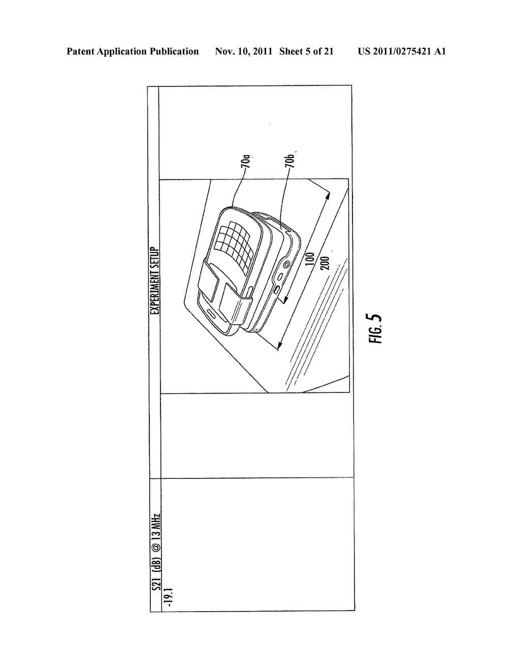 MOBILE WIRELESS COMMUNICATIONS DEVICE WITH AN INTEGRATED BATTERY/ANTENNA     AND RELATED METHODS - diagram, schematic, and image 06