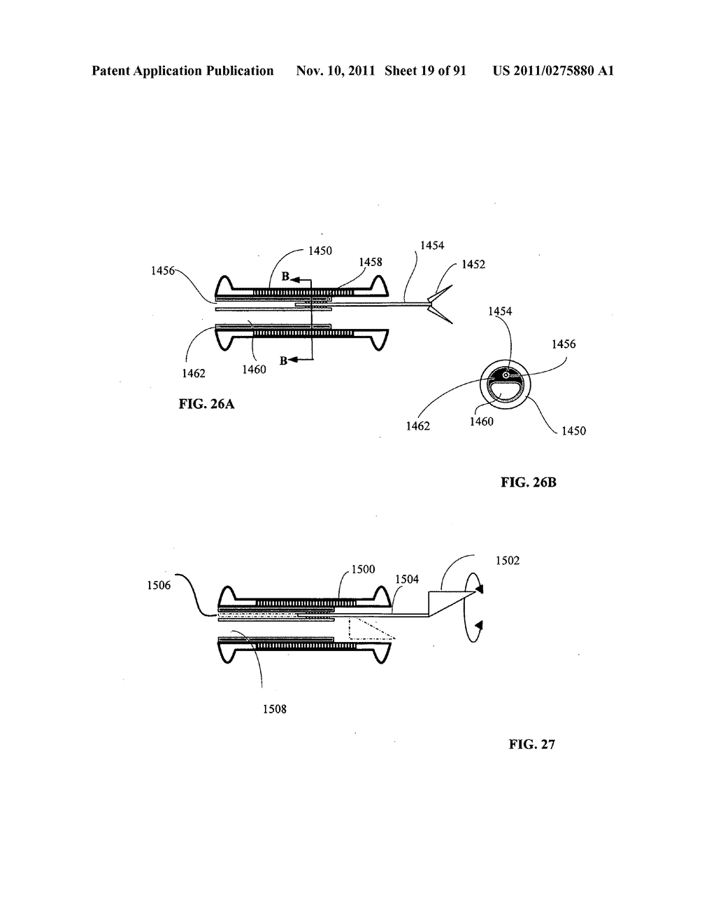 Lumen-traveling biological interface device and method of use - diagram, schematic, and image 21