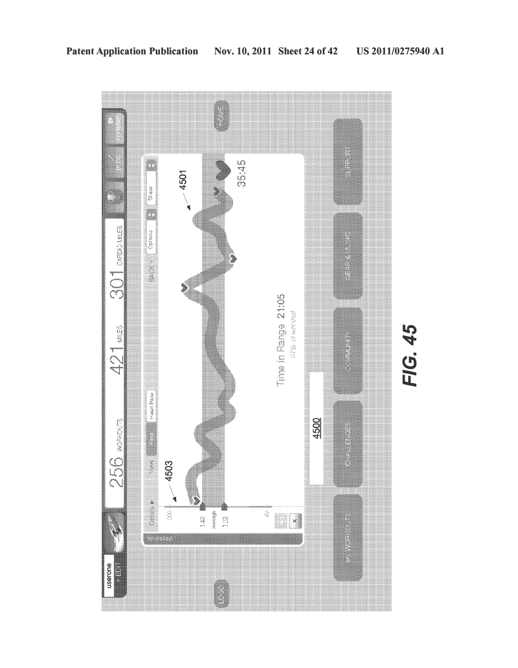 ATHLETIC PERFORMANCE MONITORING SYSTEM UTILIZING HEART RATE INFORMATION - diagram, schematic, and image 25