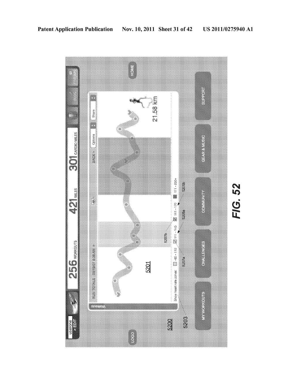 ATHLETIC PERFORMANCE MONITORING SYSTEM UTILIZING HEART RATE INFORMATION - diagram, schematic, and image 32