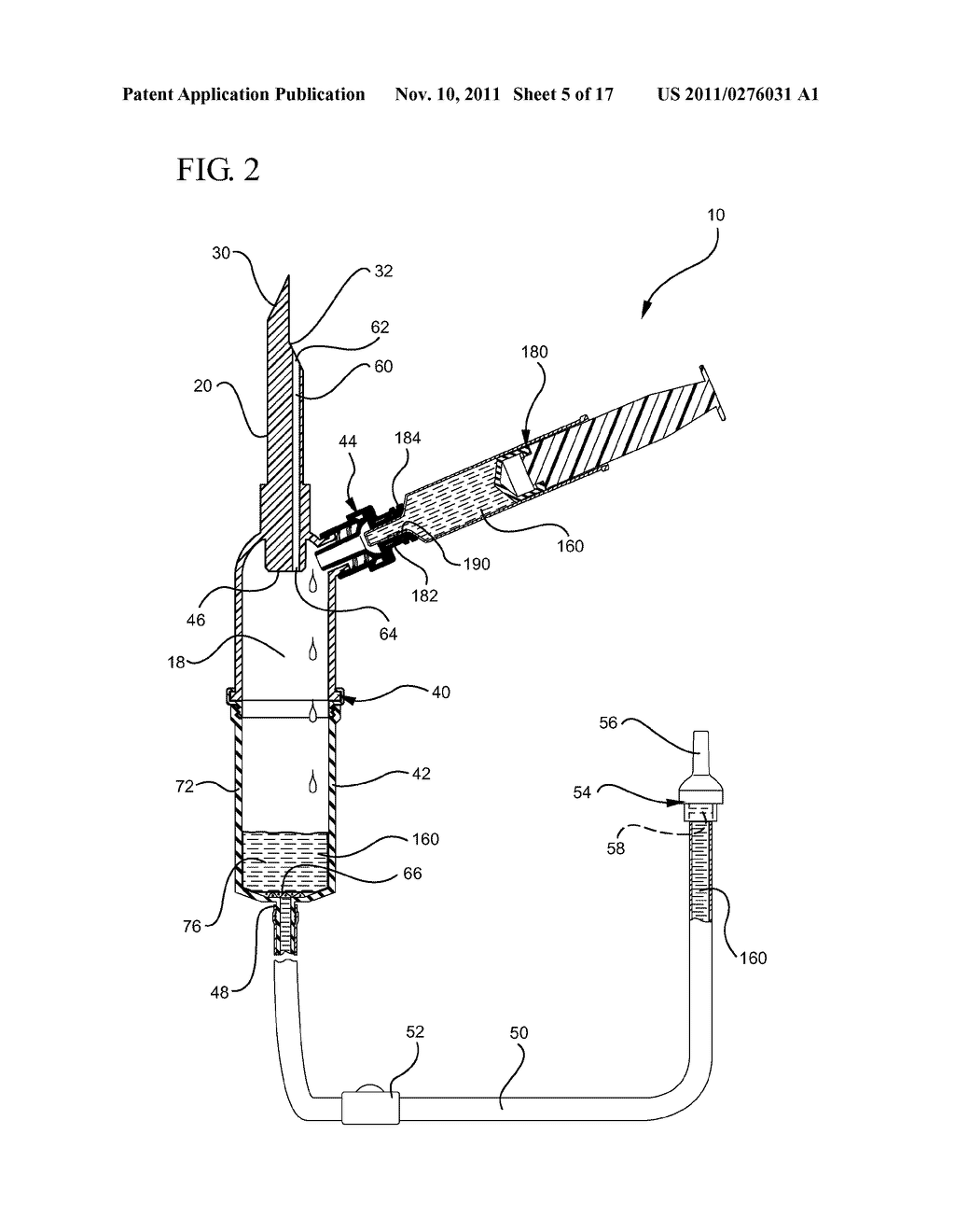 SYSTEMS AND METHODS FOR PROVIDING A CLOSED VENTING HAZARDOUS DRUG IV SET - diagram, schematic, and image 06