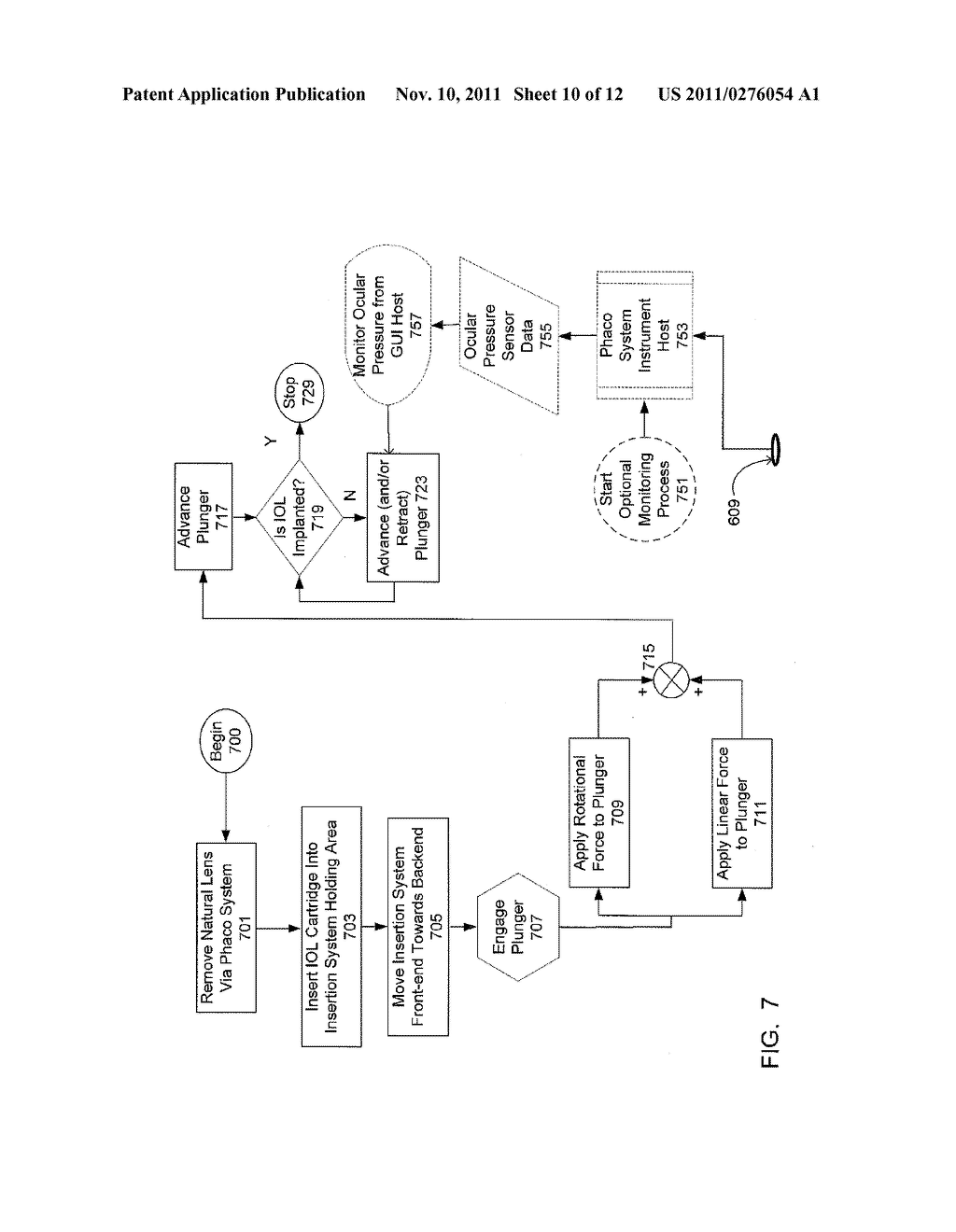 IOL INSERTION SYSTEM WITH SEMI-AUTOMATIC TRAILING HAPTIC CONFIGURATION     MANAGEMENT - diagram, schematic, and image 11