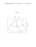 ULTRASOUND SYSTEM AND SIGNAL PROCESSING UNIT CONFIGURED FOR TIME GAIN AND     LATERAL GAIN COMPENSATION diagram and image