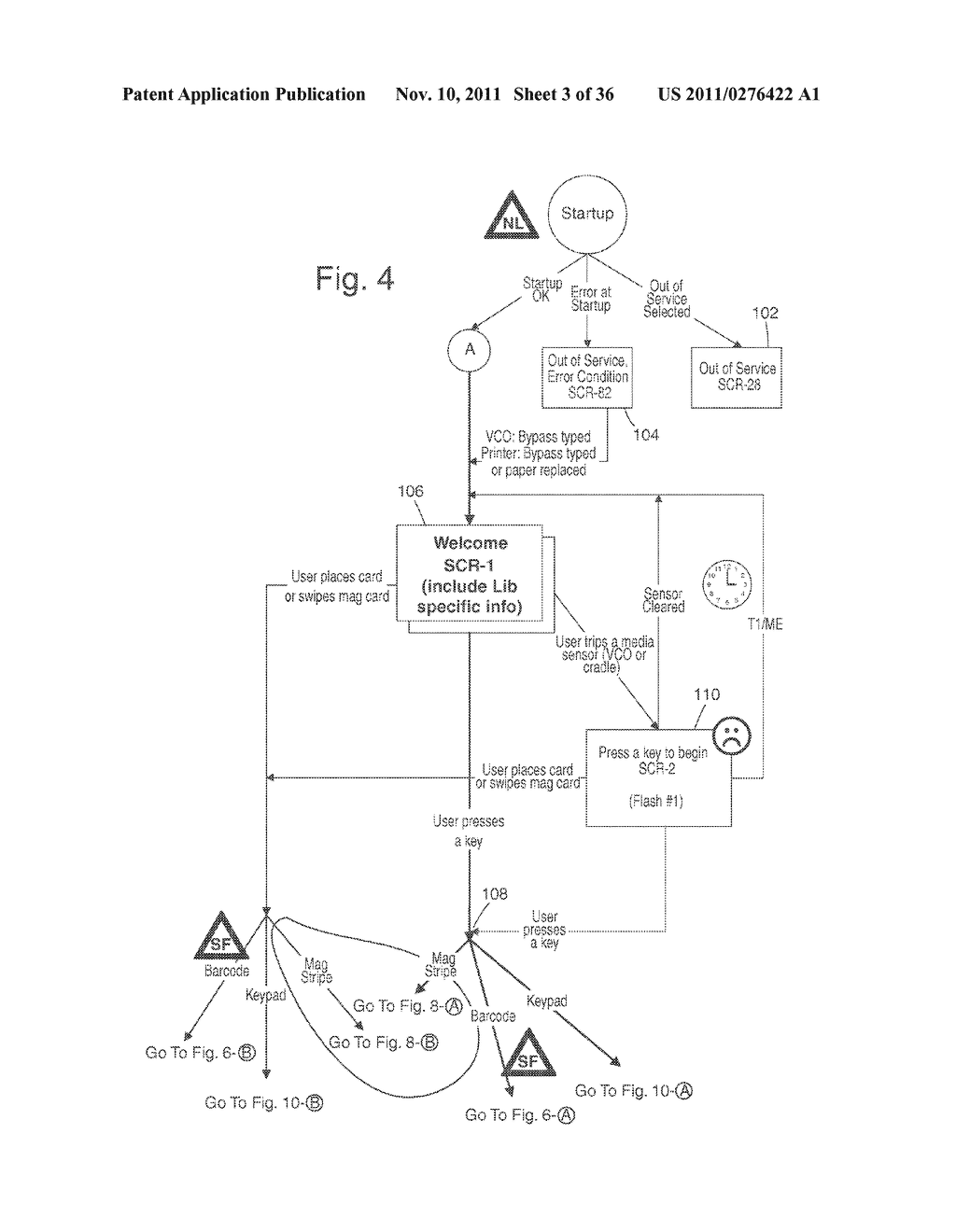 SYSTEM FOR PROCESSING FINANCIAL TRANSACTIONS IN A SELF-SERVICE LIBRARY     TERMINAL - diagram, schematic, and image 04