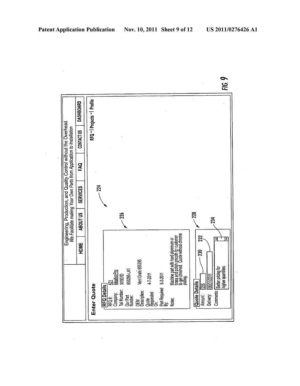 Methods and systems for facilitating aircraft parts manufacturing - diagram, schematic, and image 10