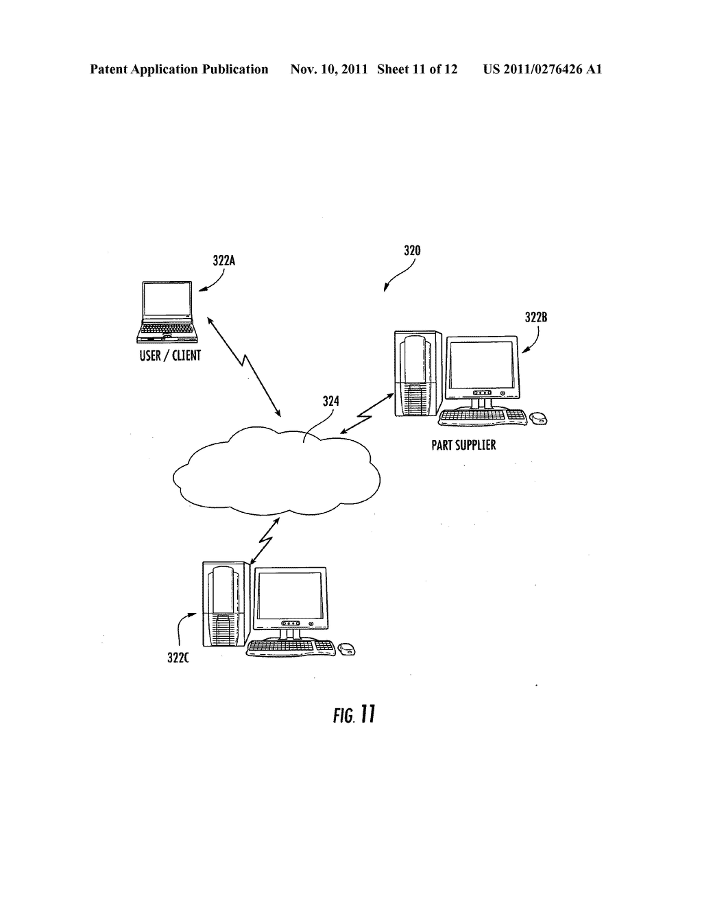 Methods and systems for facilitating aircraft parts manufacturing - diagram, schematic, and image 12