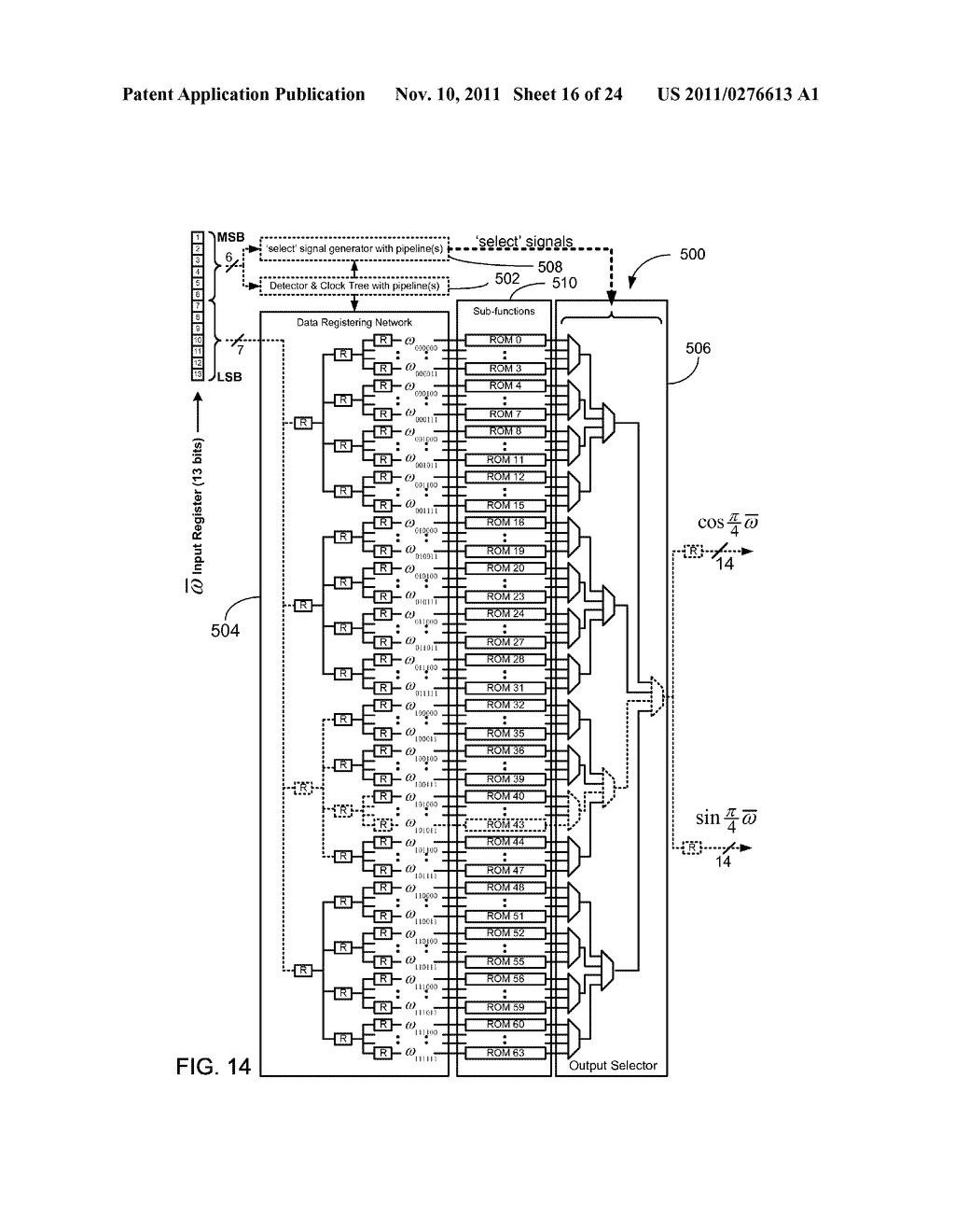 Efficient Function Generator Using Case Detection and Output Selection - diagram, schematic, and image 17