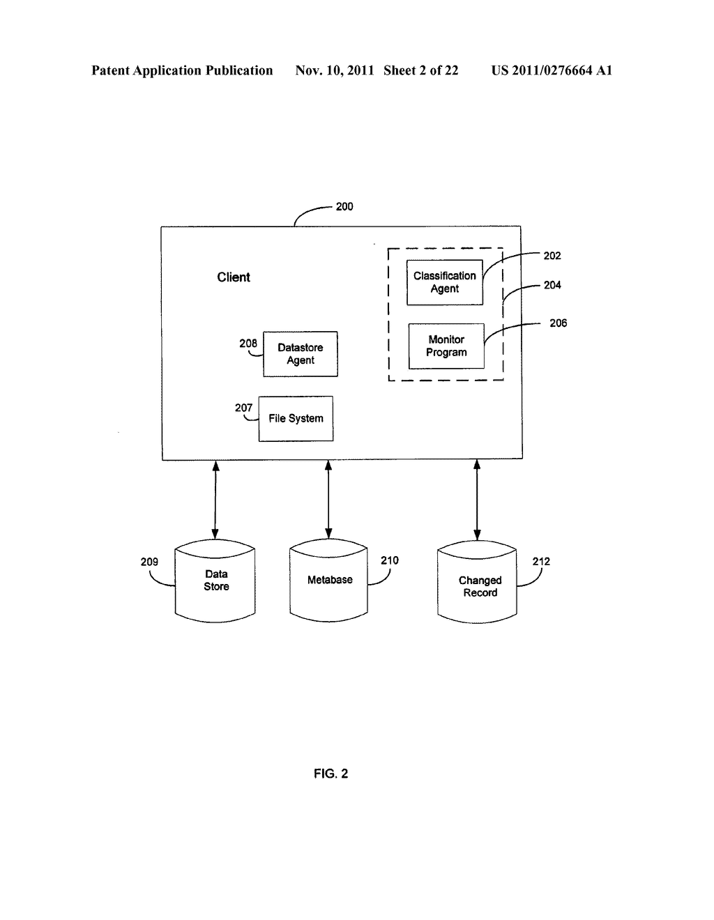 SYSTEMS AND METHODS FOR CLASSIFYING AND TRANSFERRING INFORMATION IN A     STORAGE NETWORK - diagram, schematic, and image 03