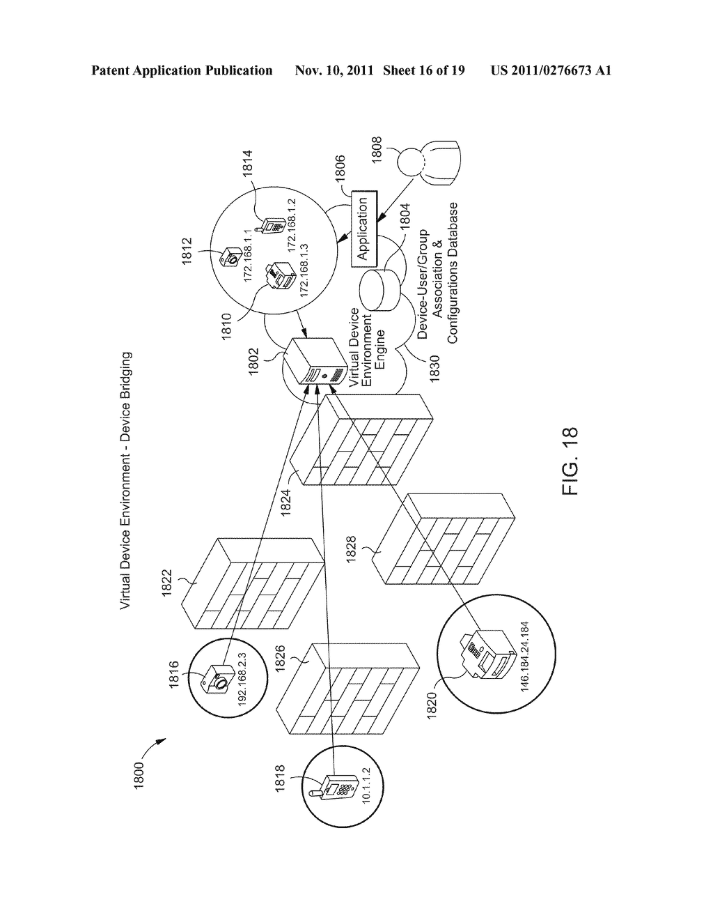 VIRTUALLY EXTENDING THE FUNCTIONALITY OF A NETWORK DEVICE - diagram, schematic, and image 17