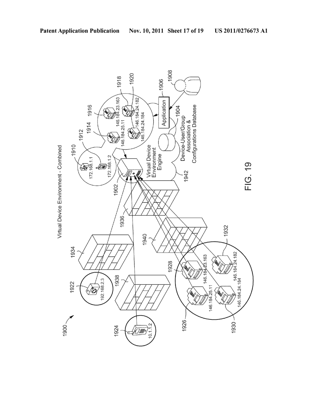 VIRTUALLY EXTENDING THE FUNCTIONALITY OF A NETWORK DEVICE - diagram, schematic, and image 18