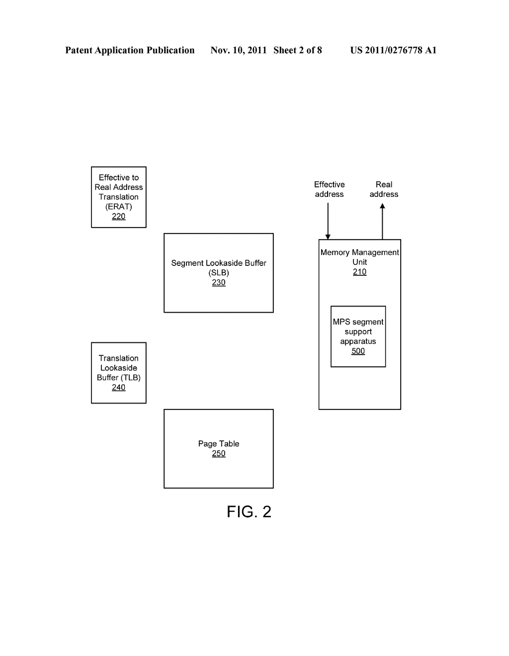 EFFICIENT SUPPORT OF MULTIPLE PAGE SIZE SEGMENTS - diagram, schematic, and image 03