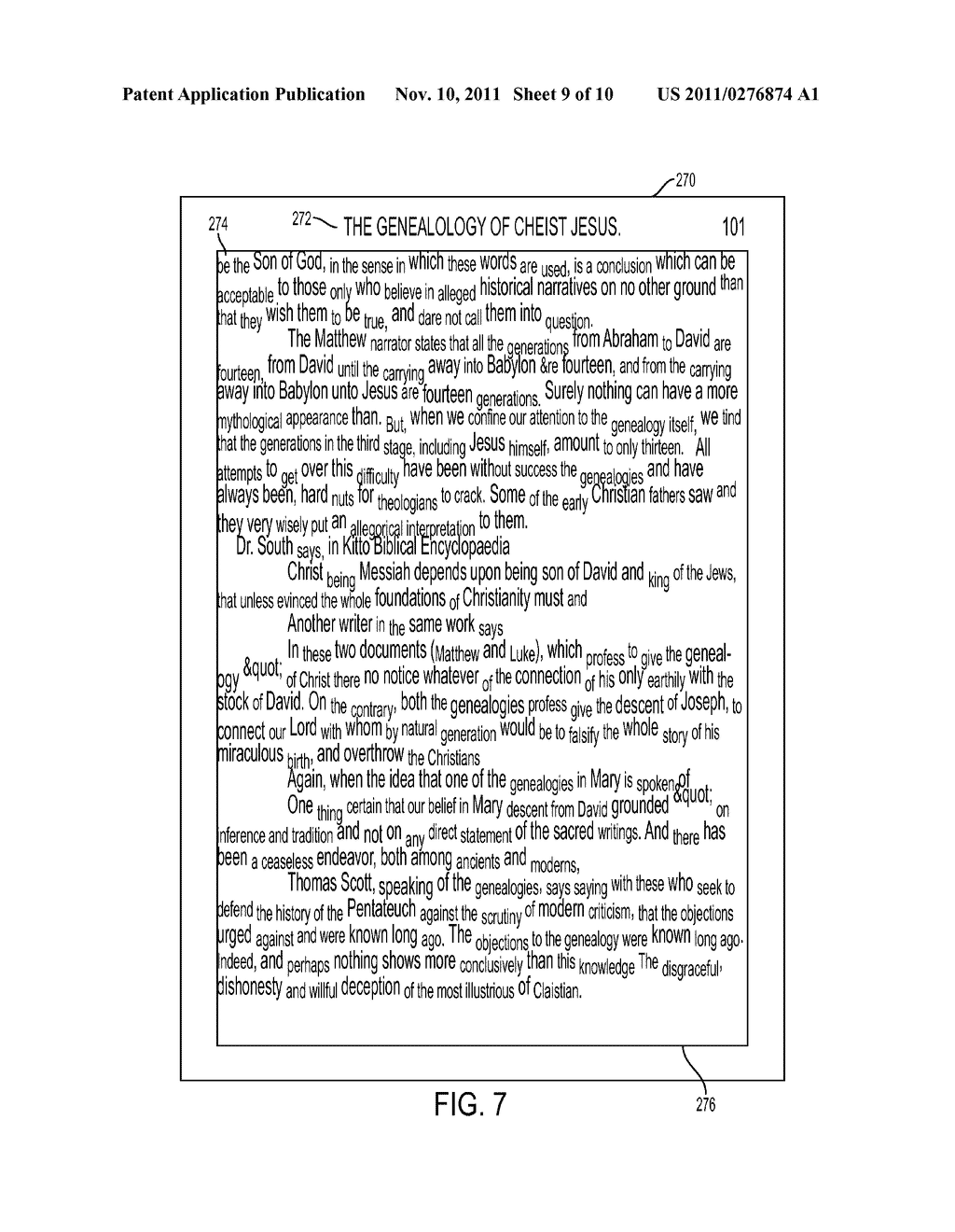 SYSTEM AND METHOD FOR UNSUPERVISED GENERATION OF PAGE TEMPLATES - diagram, schematic, and image 10