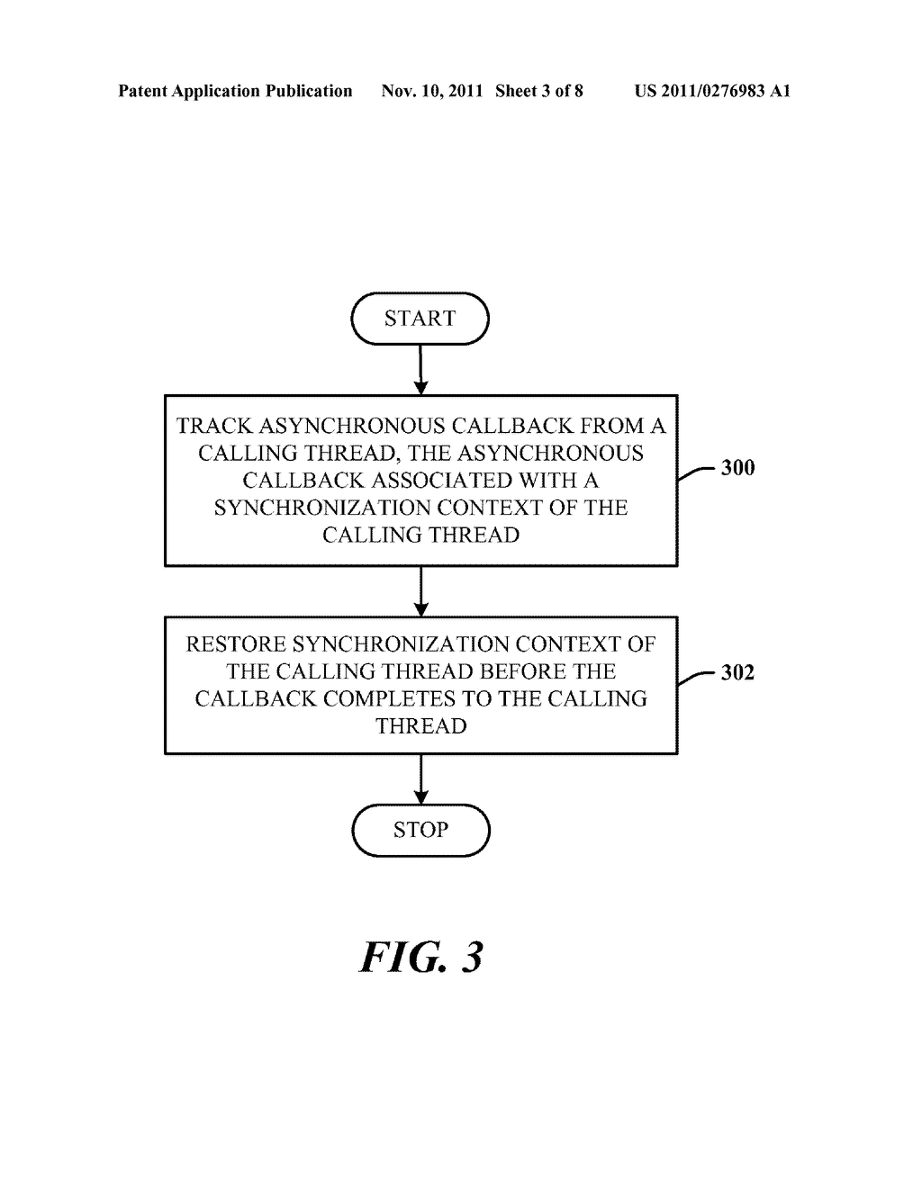 AUTOMATIC RETURN TO SYNCHRONIZATION CONTEXT FOR ASYNCHRONOUS COMPUTATIONS - diagram, schematic, and image 04