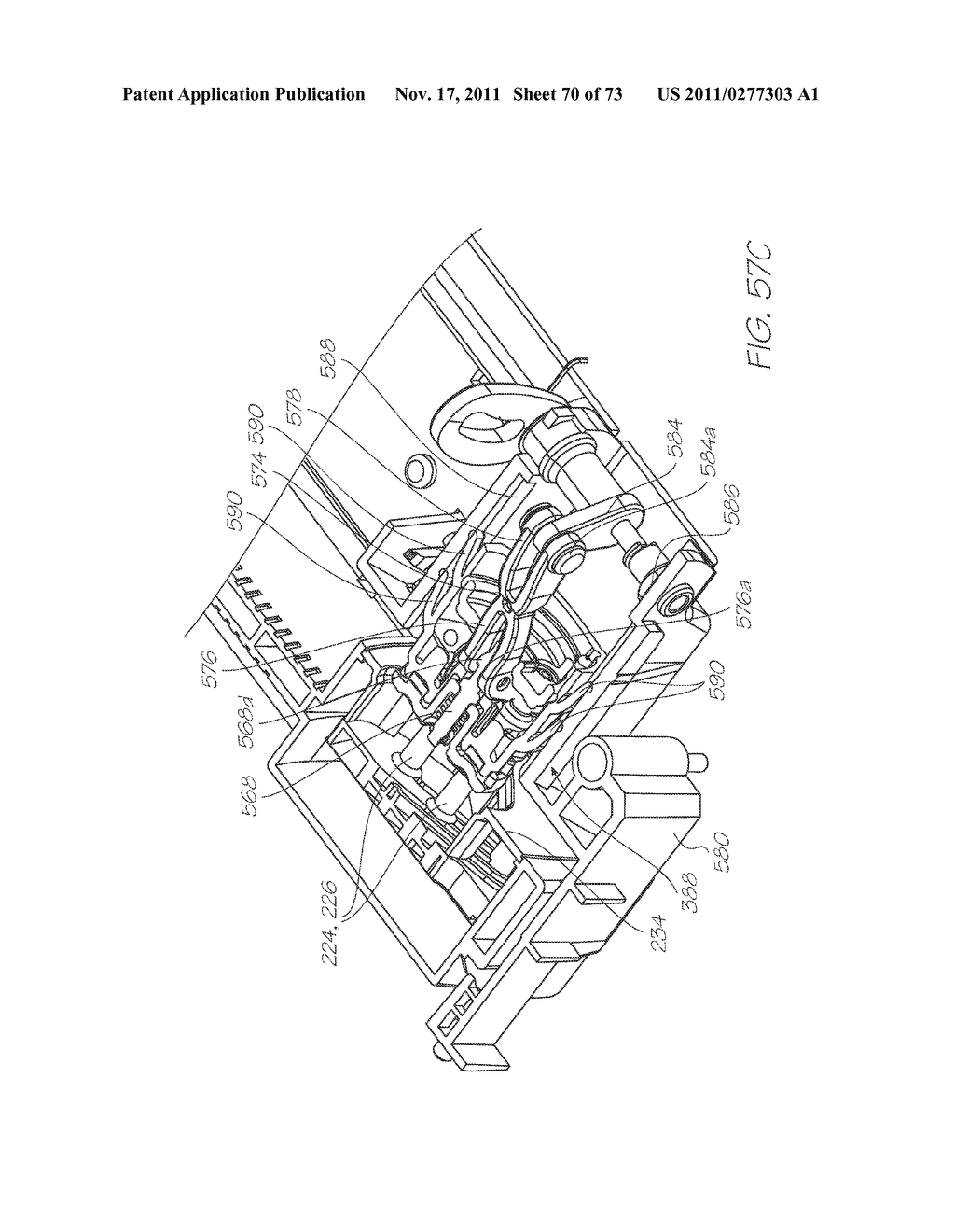 METHOD OF ASSEMBLING PRINTHEAD FLUID DISTRIBUTION COUPLING - diagram, schematic, and image 71