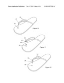 SANDAL SUITABLE FOR POST-PEDICURE USE diagram and image