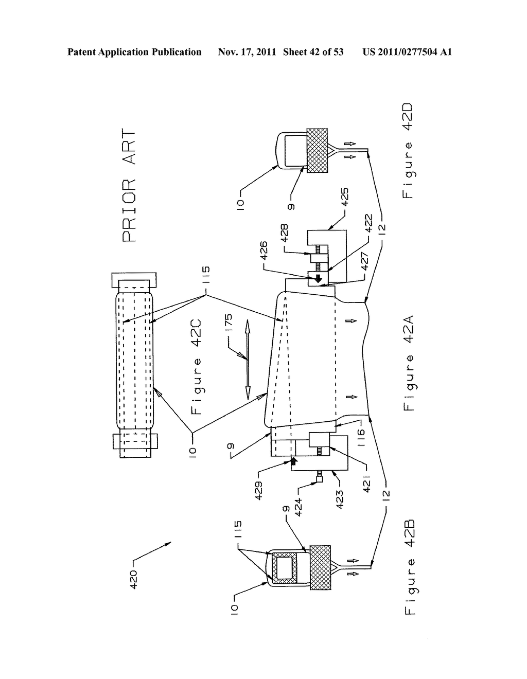 OVERFLOW DOWNDRAW GLASS FORMING METHOD AND APPARATUS - diagram, schematic, and image 43