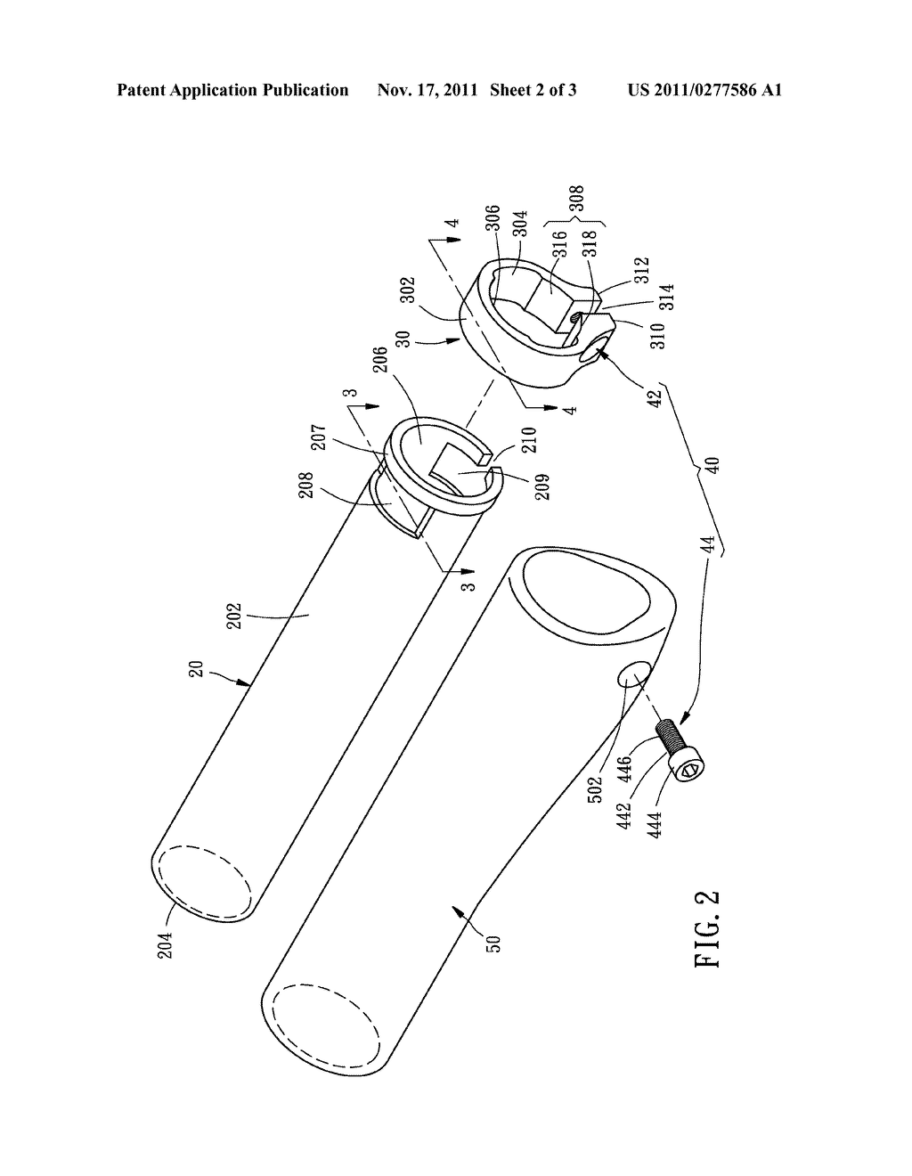 HANDLEBAR GRIP - diagram, schematic, and image 03