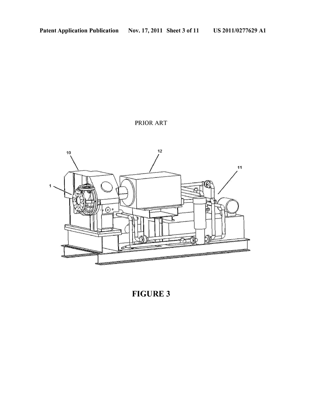 SYSTEMS AND METHODS FOR GAS SEPARATION USING HIGH-SPEED INDUCTION MOTORS     WITH CENTRIFUGAL COMPRESSORS - diagram, schematic, and image 04