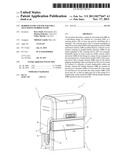 RUBBER STAMP AND INK PAD FOR A SELF-INKING RUBBER STAMP diagram and image