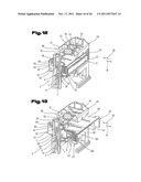 RUBBER STAMP AND INK PAD FOR A SELF-INKING RUBBER STAMP diagram and image