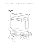 RUBBER STAMP AND INK PAD FOR A SELF-INKING RUBBER STAMP diagram and image