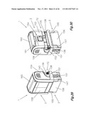 RUBBER STAMP AND INK PAD FOR A SELF-INKING RUBBER STAMP diagram and image