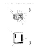 RUBBER STAMP AND INK PAD FOR A SELF-INKING RUBBER STAMP diagram and image