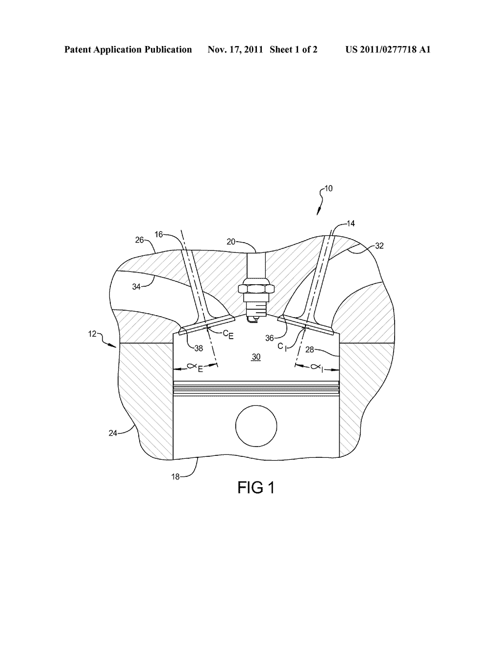 ENGINE INCLUDING VALVE GEOMETRY RELATIVE TO BORE SIZE - diagram, schematic, and image 02