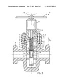 DRIVE SLEEVE AND SEALING MECHANISM FOR NON-RISING STEM GATE VALVE diagram and image