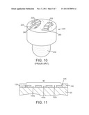 CIRCUIT BOARD WITH NOTCHED CONDUCTOR PADS diagram and image