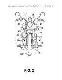 FRONT FORK FOR A SADDLE-TYPE VEHICLE, AND VEHICLE INCORPORATING SAME diagram and image