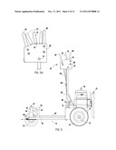 STEERING SYSTEM FOR THREE-WHEEL RIDE-ON LAWNCARE APPARATUS diagram and image