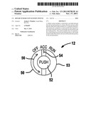 ROTARY PUSH-BUTTON IGNITION SWITCH diagram and image